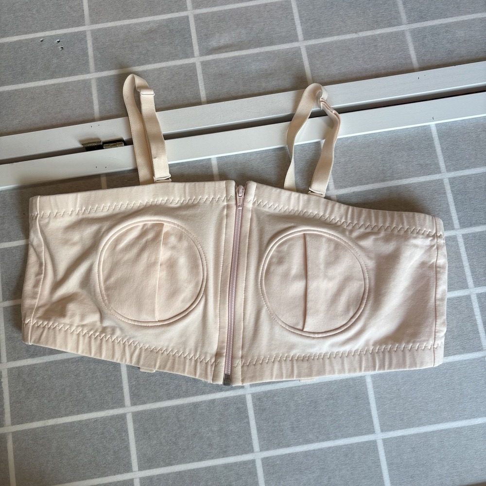Lansinoh Simple Wishes Hands Free‎ Bra Breastfeeding Nursing Pumping Sz L Plus